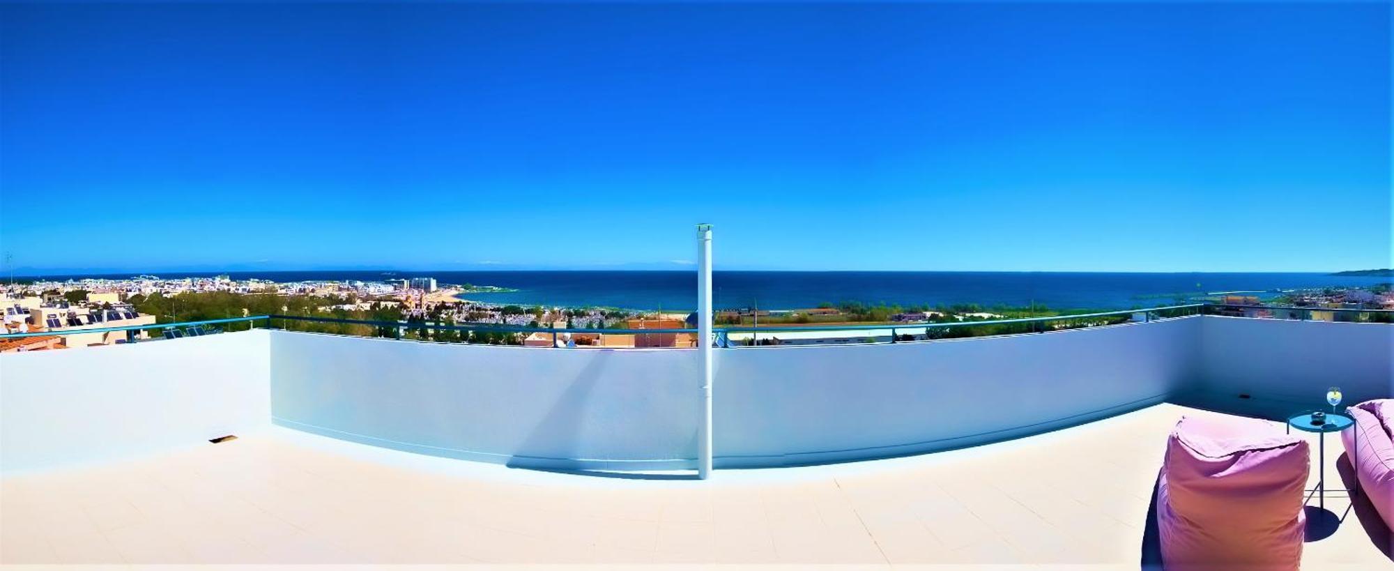 Groovy & Cozy Apt With Private Seaview Rooftop Terrace Rhodes City Luaran gambar