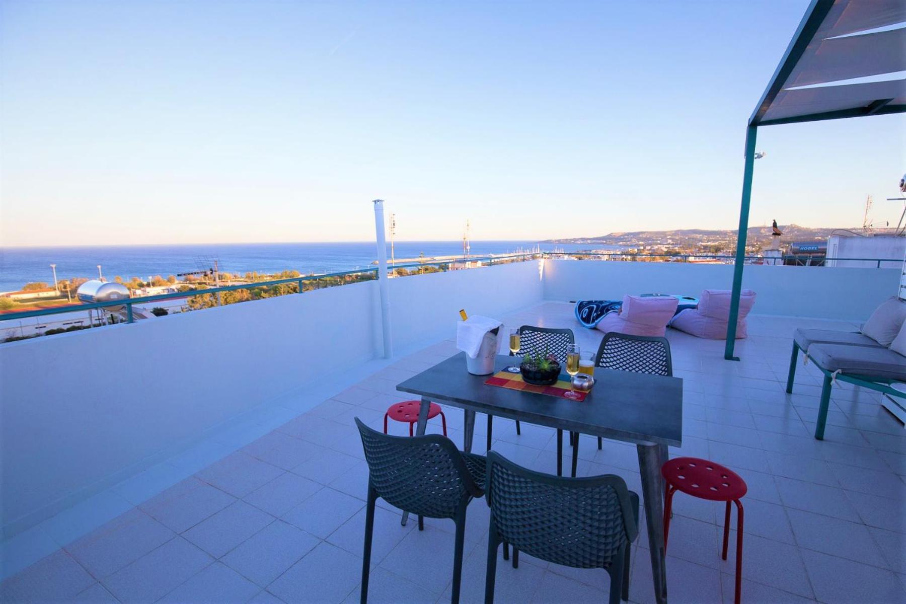 Groovy & Cozy Apt With Private Seaview Rooftop Terrace Rhodes City Luaran gambar