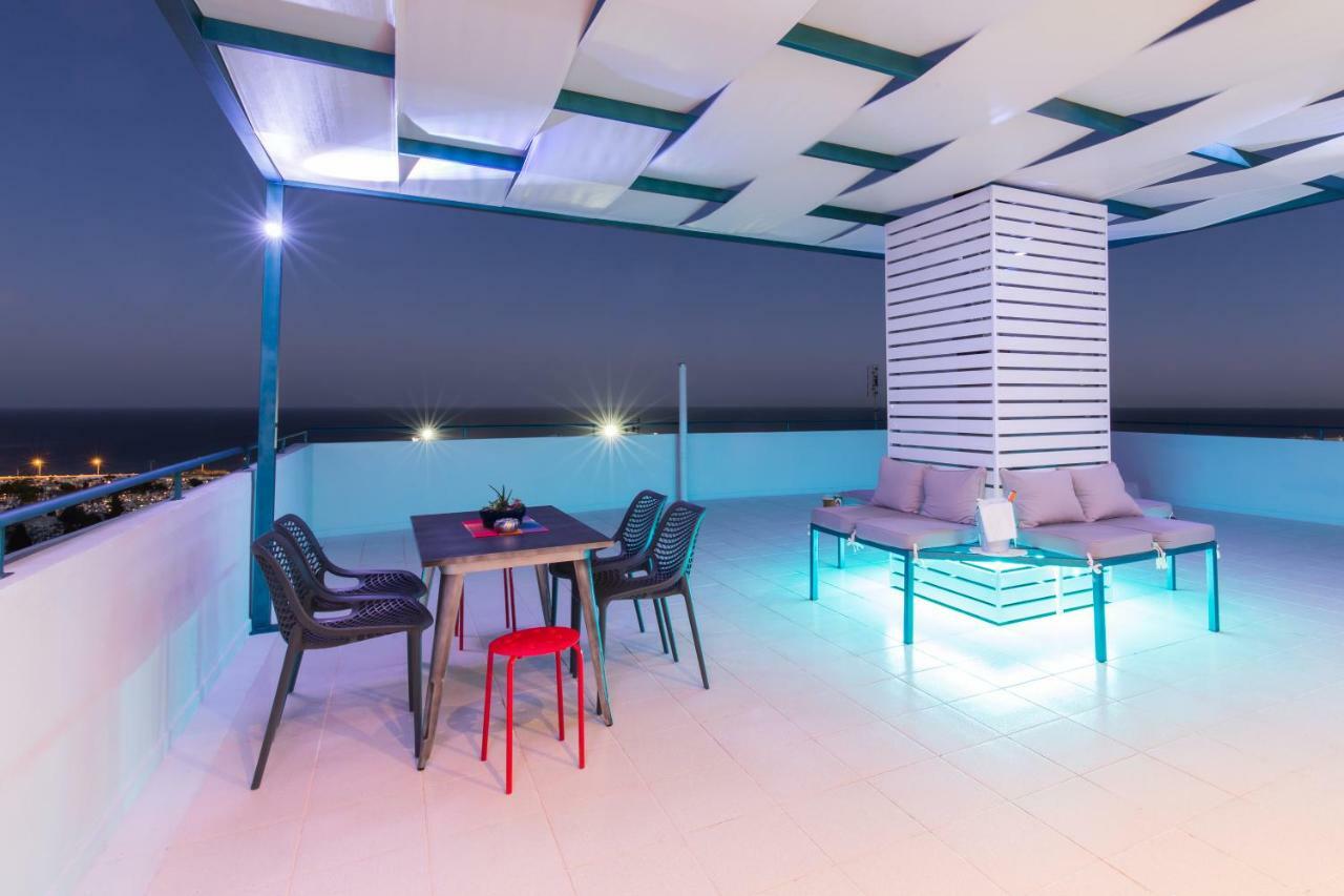 Groovy & Cozy Apt With Private Seaview Rooftop Terrace Rhodes City Luaran gambar