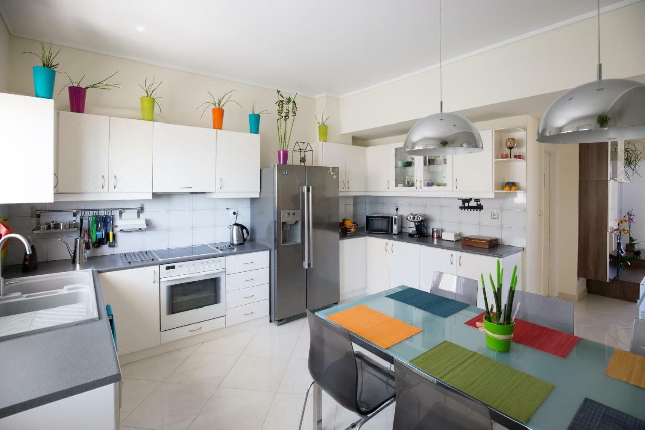 Groovy & Cozy Apt With Private Seaview Rooftop Terrace Rhodes City Luaran gambar